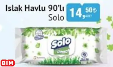 SOLO ISLAK HAVLU 90’LI SOLO ISLAK HAVLU 90’LI